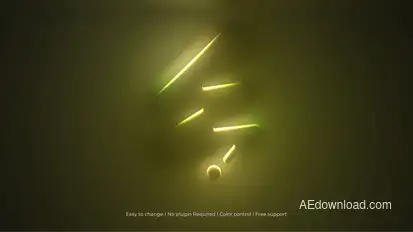 Neon Logo Reveal Logo Stings template preview