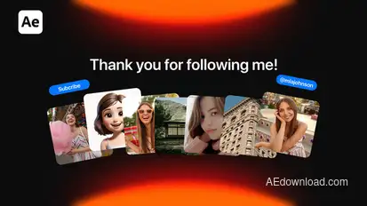 Neon Social Media Promo Openers template preview