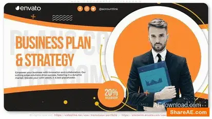 New Corporate Slideshow Openers template preview