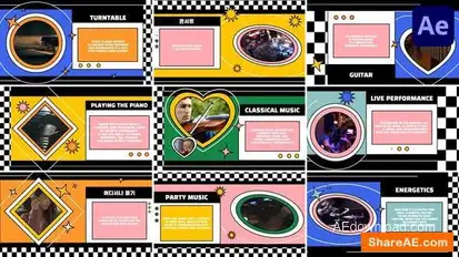 New Creative Scenes for After Effects Openers template preview