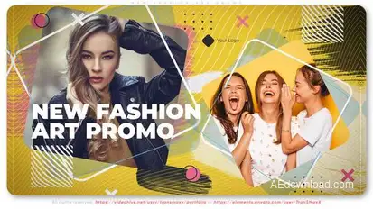 New Fashion Art Promo broadcast-packages template preview