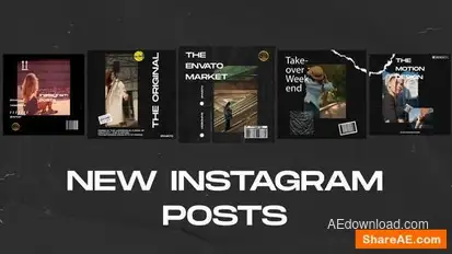 New Instagram Posts Openers template preview