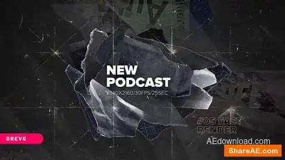 New PODCAST Openers template preview