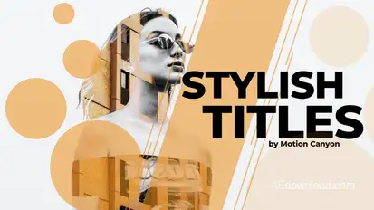 New Stylish Titles. Titles template preview