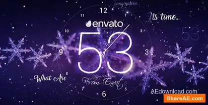 New Year Countdown 2017 Openers template preview