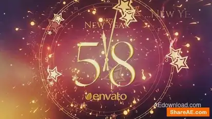 New Year Countdown 2021 Openers template preview