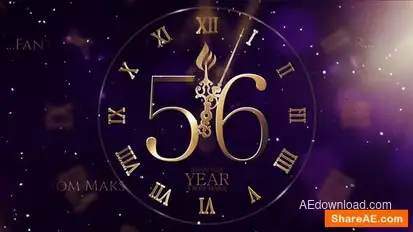 New Year Countdown 2023 Openers template preview