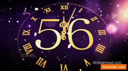 New Year Countdown 2024 Openers template preview