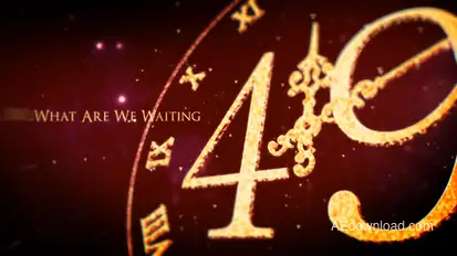 New Year Countdown 2025 Openers template preview