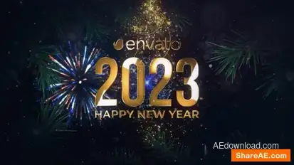 New Year Countdown Openers template preview