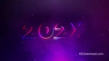 New Year Logo Logo Stings template preview