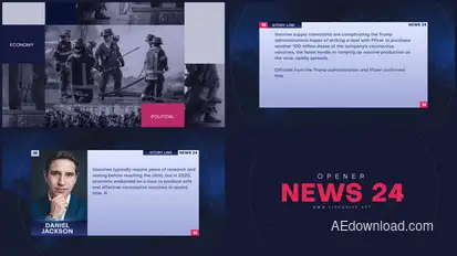 News 24 broadcast-packages template preview