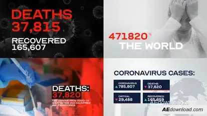 News Coronavirus Broadcast Pack COVID-19 broadcast-packages template preview