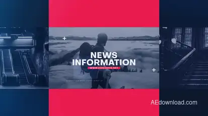 News Information broadcast-packages template preview