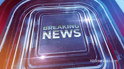 News Intro broadcast-packages template preview