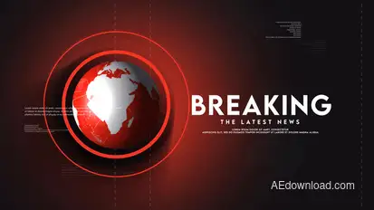 News Intro broadcast-packages template preview