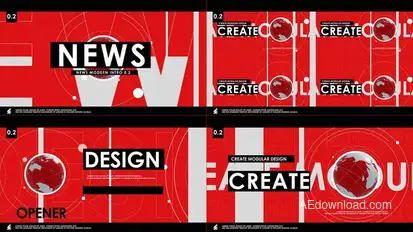 News Intro V 0.2 broadcast-packages template preview