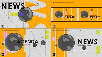 News Intro V 0.3 broadcast-packages template preview