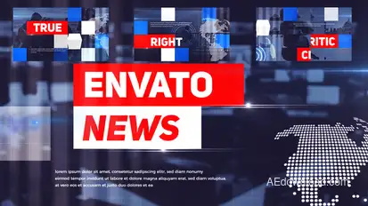 News Opener broadcast-packages template preview