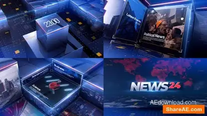 News Opener Openers template preview