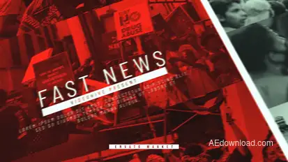 News Opener broadcast-packages template preview