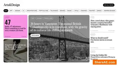 News Opener Openers template preview