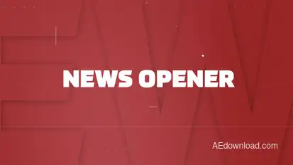 News Opener broadcast-packages template preview