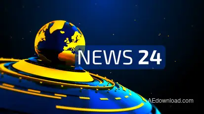 News Opener V2 broadcast-packages template preview