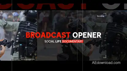 News Opener V3 broadcast-packages template preview