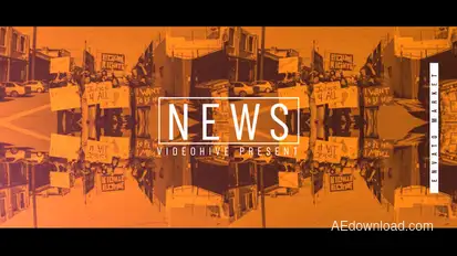 News Photo Opener broadcast-packages template preview