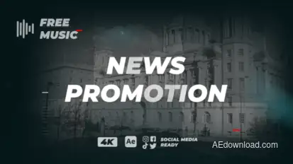 News Promo broadcast-packages template preview