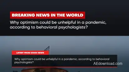 News Titles Vol. 03 broadcast-packages template preview