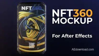 NFT 360 Mockup Product Promo template preview