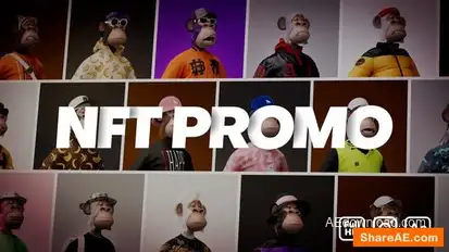 NFT Collection Promo Openers template preview