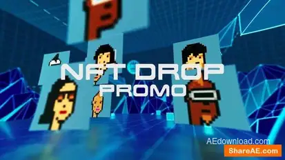 NFT Drop Promo Openers template preview