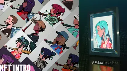 NFT Intro | NFT Promo Product Promo template preview