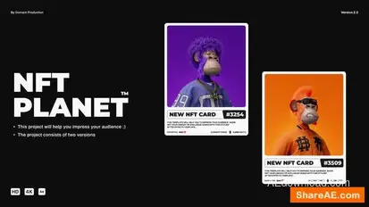 NFT PLANET Openers template preview