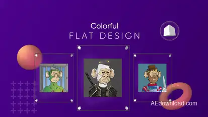 NFT Presentation Product Promo template preview