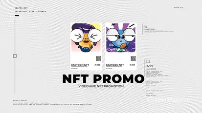 NFT Promo Product Promo template preview