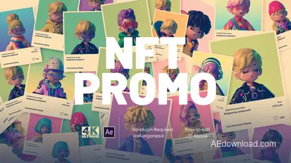 NFT Promo Product Promo template preview