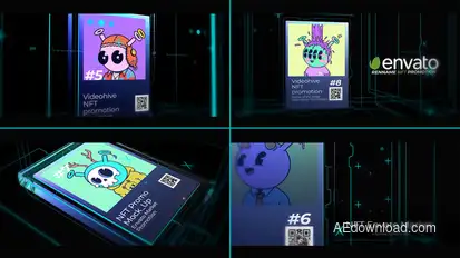 NFT Promo Logo Product Promo template preview