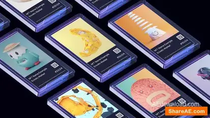 Videohive NFT Promotion – Mockup Single Card and Promo Product Promo template preview