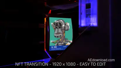 NFT Transition broadcast-packages template preview