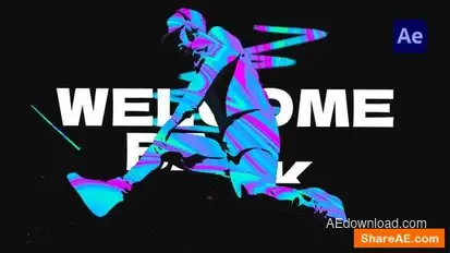 Night Club & Dance Holographic Intro Openers template preview