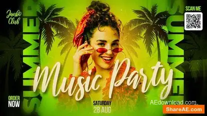 Night Club Promo Openers template preview