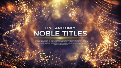 Noble Titles Video Displays template preview