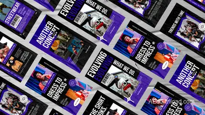 Noisy Fashion Instagram Stories Product Promo template preview