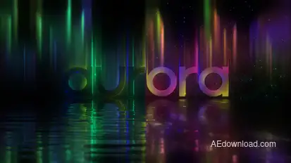 Northern Lights Logo Logo Stings template preview