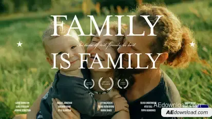 Northmark Cinematic Titles Titles template preview