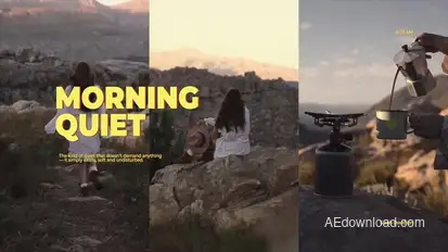 Nostalgic Collage Titles Titles template preview